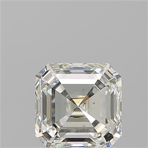 Foto Diamante Natural 1.50 quilates, Asscher , Color K, claridad VS2 y certificado GIA de