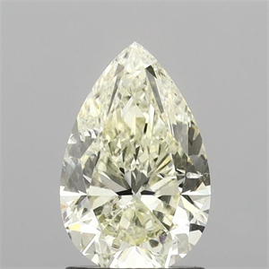 Picture of Natural Diamond 1.74 Carats, Pear with  Cut, N Color, I1 Clarity and Certified by GIA