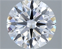 Del inventario de diamantes de laboratorio, 2.01 quilates, Redondo , Color E, claridad VVS1 y certificado IGI