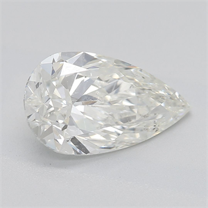 Picture of Natural Diamond 1.50 Carats, Pear with  Cut, J Color, SI2 Clarity and Certified by GIA