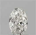 Diamante Natural 0.60 quilates, Ovalado , Color I, claridad VVS2 y certificado GIA