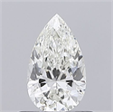 Diamante Natural 0.50 quilates, De pera , Color I, claridad VS2 y certificado GIA