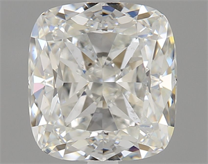 Foto Diamante Natural 1.40 quilates, Del cojín , Color G, claridad SI1 y certificado GIA de