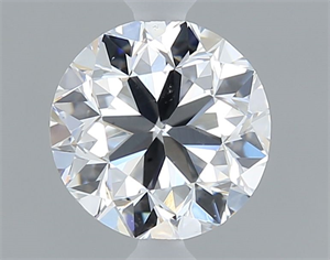 Foto Diamante Natural 0.70 quilates, Redondo , Color E, claridad SI1 y certificado GIA de