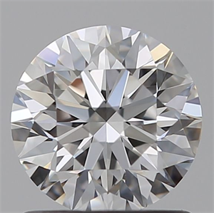 Picture of Lab Grown Diamond 0.97 Carats, Round with Excellent Cut, D Color, VS1 Clarity and Certified by IGI