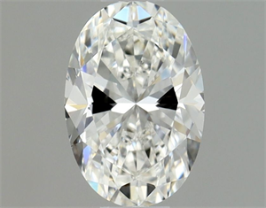 Picture of Natural Diamond 0.50 Carats, Oval with  Cut, F Color, VVS1 Clarity and Certified by GIA