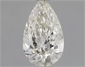 Natural Diamond 0.31 Carats, Pear with  Cut, J Color, SI2 Clarity and Certified by GIA