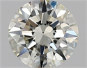 Natural Diamond 0.81 Carats, Round with Excellent Cut, K Color, SI1 Clarity and Certified by GIA
