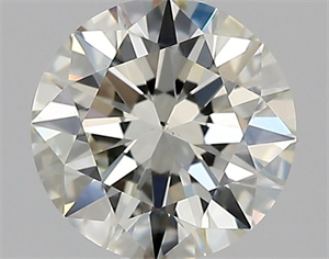Picture of Natural Diamond 0.81 Carats, Round with Excellent Cut, K Color, SI1 Clarity and Certified by GIA