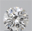 Natural Diamond 0.70 Carats, Round with Excellent Cut, G Color, SI1 Clarity and Certified by GIA
