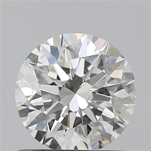 Foto Diamante Natural 0.70 quilates, Redondo , Color G, claridad SI1 y certificado GIA de