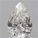 Diamante Natural 0.80 quilates, De pera , Color G, claridad I1 y certificado GIA