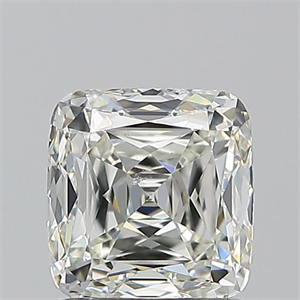 Foto Diamante Natural 1.26 quilates, Del cojín , Color J, claridad SI1 y certificado GIA de