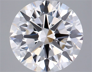 Picture of Lab Grown Diamond 2.51 Carats, Round with Excellent Cut, D Color, VVS2 Clarity and Certified by IGI