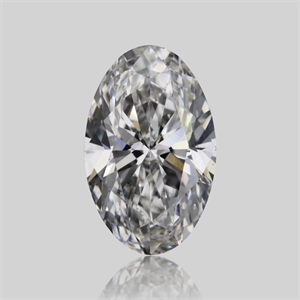 Picture of Natural Diamond 0.40 Carats, Oval with  Cut, G Color, SI1 Clarity and Certified by GIA