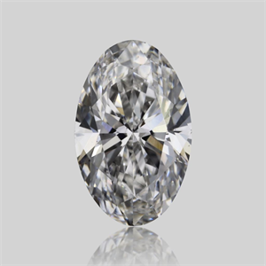 Picture of Natural Diamond 0.40 Carats, Oval with  Cut, G Color, SI1 Clarity and Certified by GIA