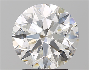 Picture of Natural Diamond 2.54 Carats, Round with Excellent Cut, I Color, SI2 Clarity and Certified by GIA