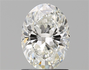 Picture of Natural Diamond 1.22 Carats, Oval with  Cut, H Color, VS1 Clarity and Certified by GIA