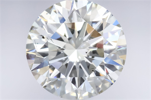 Picture of Natural Diamond 3.41 Carats, Round with Excellent Cut, L Color, SI1 Clarity and Certified by GIA