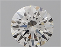 Diamante Natural 0.43 quilates, Redondo , Color G, claridad VVS2 y certificado GIA