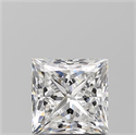 Diamante Natural 1.51 quilates, Princesa , Color F, claridad SI1 y certificado GIA