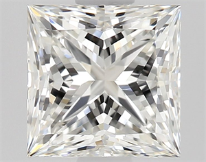 Picture of Natural Diamond 1.15 Carats, Princess with  Cut, H Color, VVS1 Clarity and Certified by GIA