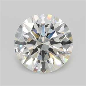 Picture of Lab Grown Diamond 8.71 Carats, Round with Ideal Cut, F Color, VS1 Clarity and Certified by IGI