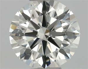 Picture of Natural Diamond 0.70 Carats, Round with Excellent Cut, J Color, SI1 Clarity and Certified by GIA