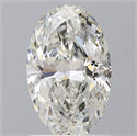 Diamante Natural 1.00 quilates, Ovalado , Color I, claridad VS2 y certificado GIA