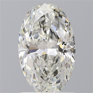 Foto Diamante Natural 1.00 quilates, Ovalado , Color I, claridad VS2 y certificado GIA de