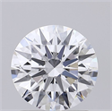 Lab Grown Diamond 1.35 Carats, Round with Ideal Cut, D Color, VS1 Clarity and Certified by IGI