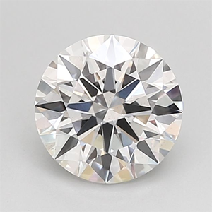 Picture of Lab Grown Diamond 1.54 Carats, Round with Ideal Cut, E Color, VS2 Clarity and Certified by IGI