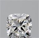 Natural Diamond 0.92 Carats, Cushion with  Cut, H Color, VS1 Clarity and Certified by GIA