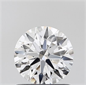 Del inventario de diamantes de laboratorio, 0.83 quilates, Redondo , Color D, claridad VVS1 y certificado IGI