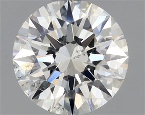Picture of Natural Diamond 0.80 Carats, Round with Excellent Cut, H Color, SI2 Clarity and Certified by GIA