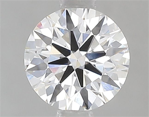 Picture of Lab Grown Diamond 1.02 Carats, Round with Ideal Cut, E Color, VVS1 Clarity and Certified by IGI