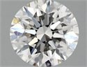 Lab Grown Diamond 1.49 Carats, Round with Excellent Cut, F Color, VVS2 Clarity and Certified by IGI