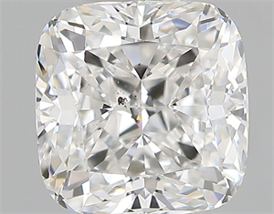 Foto Diamante Natural 1.51 quilates, Del cojín , Color F, claridad SI1 y certificado GIA de