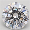 Del inventario de diamantes de laboratorio, 3.03 quilates, Redondo , Color D, claridad IF y certificado GIA