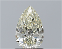 Diamante Natural 1.03 quilates, De pera , Color J, claridad IF y certificado IGI