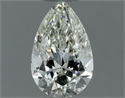 Natural Diamond 0.50 Carats, Pear with  Cut, J Color, VS2 Clarity and Certified by IGI