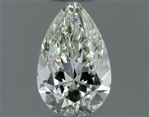 Picture of Natural Diamond 0.50 Carats, Pear with  Cut, J Color, VS2 Clarity and Certified by IGI