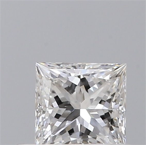 Picture of Natural Diamond 0.40 Carats, Princess with  Cut, D Color, VS2 Clarity and Certified by GIA