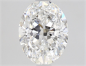 Natural Diamond 1.50 Carats, Oval with  Cut, D Color, VS1 Clarity and Certified by GIA