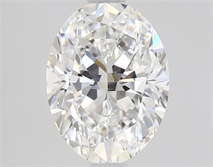 Picture of Natural Diamond 1.50 Carats, Oval with  Cut, D Color, VS1 Clarity and Certified by GIA