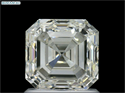 Natural Diamond 1.52 Carats, Asscher with  Cut, J Color, VS1 Clarity and Certified by GIA
