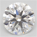 Natural Diamond 1.10 Carats, Round with Excellent Cut, D Color, VVS2 Clarity and Certified by GIA