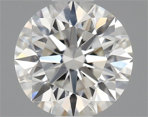 Picture of Natural Diamond 0.71 Carats, Round with Excellent Cut, E Color, IF Clarity and Certified by IGI