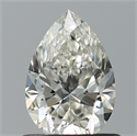 Diamante Natural 0.70 quilates, De pera , Color G, claridad VVS1 y certificado IGI