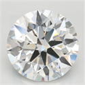 Lab Grown Diamond 3.03 Carats, Round with Excellent Cut, D Color, VVS1 Clarity and Certified by GIA